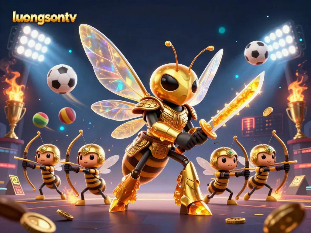 Bet on exciting matches with luongsontv, where vibrant sports elements bring live action to life.