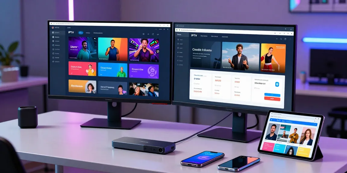 IPTV reseller management interface for cloud computing and SaaS solutions with advanced features.