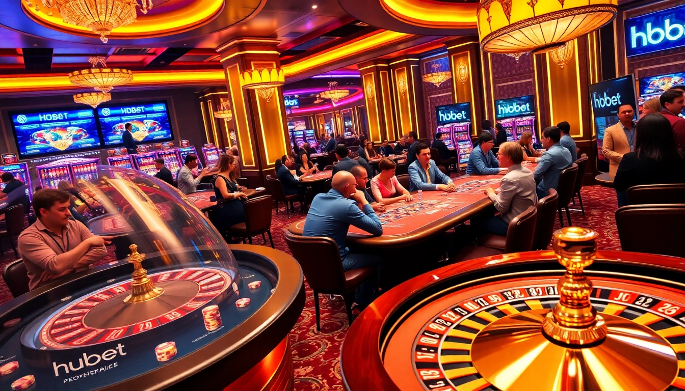 Experience the excitement of hubet with vibrant casino games and thrilling poker action.