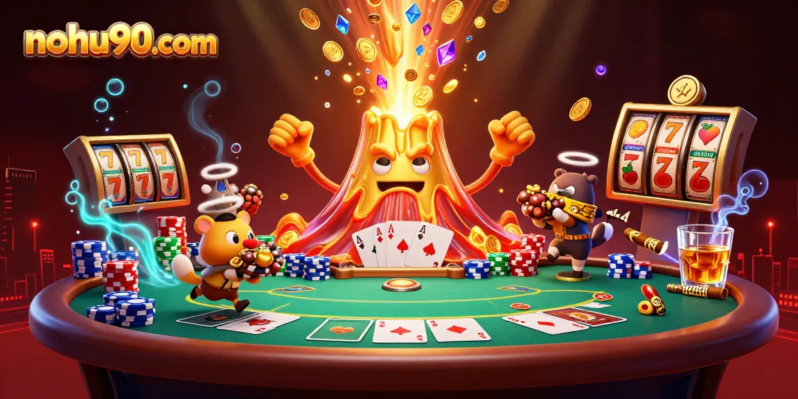 Engage with the thrilling world of nohu90com casino as animated treasure-seeking animals escape rich jackpots.